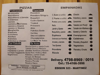 Gringa's Pizza Y Empanadas