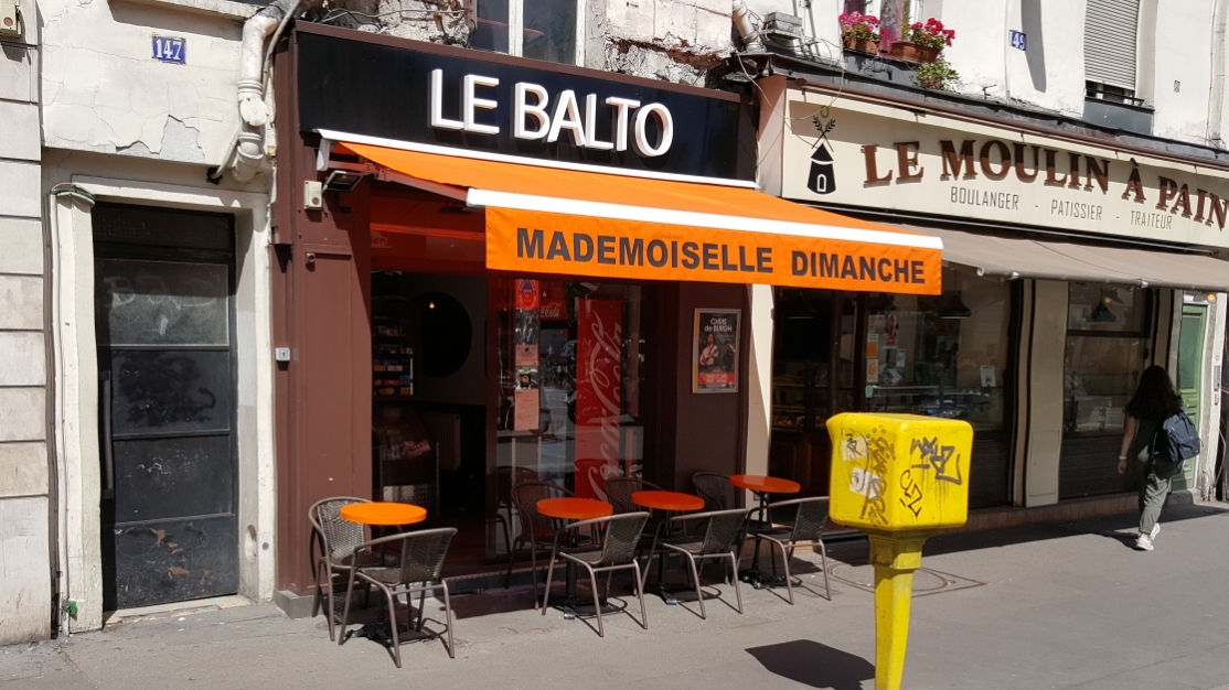 Le Balto Melle Dimanche à Paris (Paris 75)