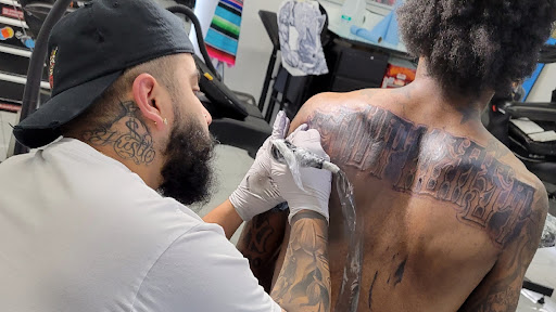 Tattoo Shop «Lucky You Tattoos», reviews and photos, 181 W Alameda St A, Manteca, CA 95336, USA