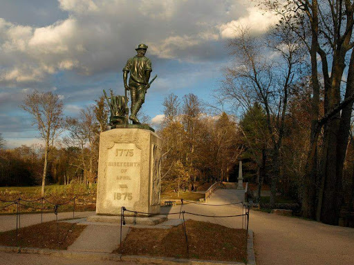 Memorial Park «Minuteman National Park Visitor Center Parking Lot», reviews and photos, 112 N Great Rd, Lincoln, MA 01773, USA