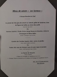 Menu du Restaurant Gastronomique Grimaud - Les Santons à Grimaud