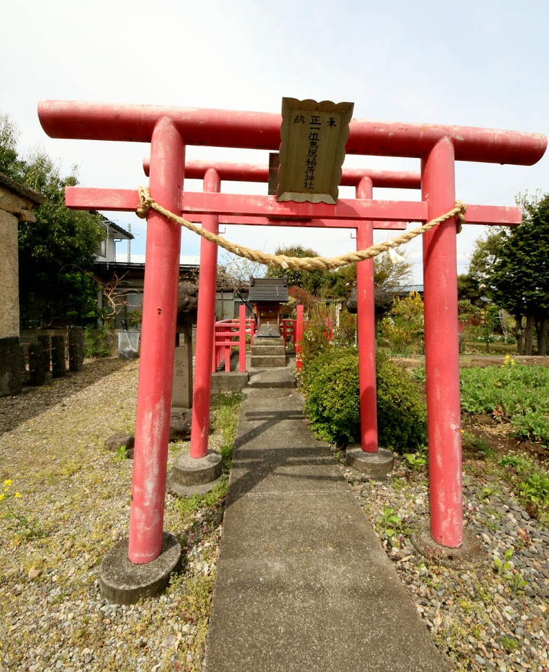 石造明神鳥居（元木の石鳥居）