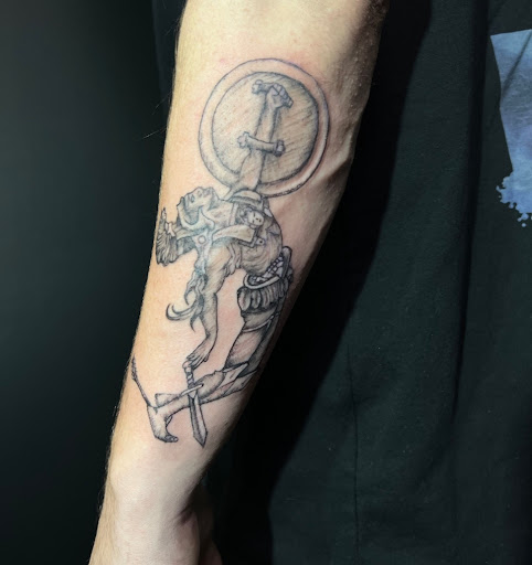 Explore mirrored tattoo ideas, creative tattoo ideas in Columbia, available at Newinked Studio