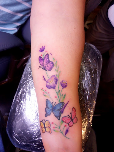 Explore cover up foot tattoo ideas, creative tattoo ideas in Cleveland, available at NBA tattoo