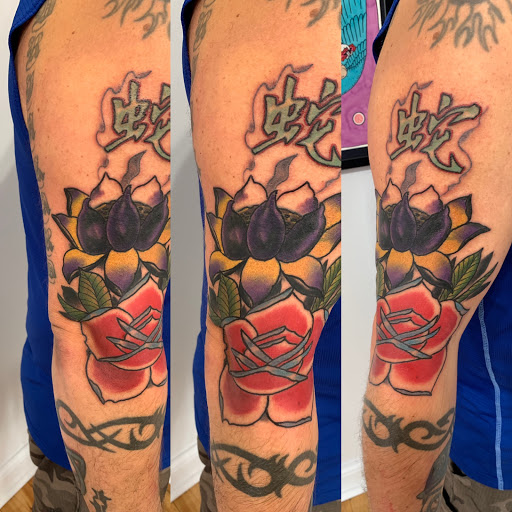 Explore playing card tattoo ideas, creative tattoo ideas in Kansas City, available at Golden Stag Tattoo and Gallery