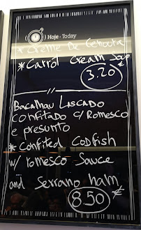Tasca do Kiko à Lagos menu