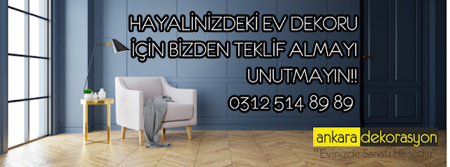 Ankara Ev Dekorasyon Firması