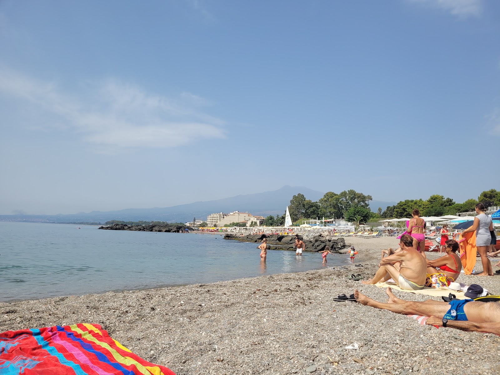 Foto av Spiaggia di Naxos Recanati med rymlig bukt