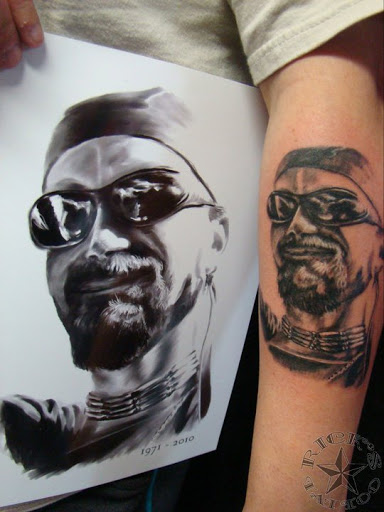 Explore inner biceps tattoo ideas, creative tattoo ideas in Newport, available at Ricks Tattoo