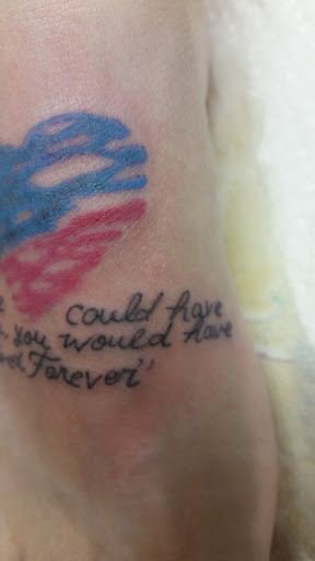 Explore brother matching tattoos ideas, creative tattoo ideas in Cumberland, available at Queen City Ink