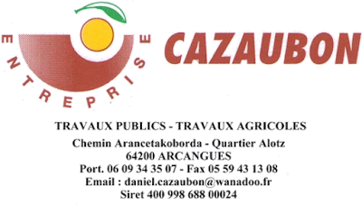 Cazaubon Daniel à Arcangues