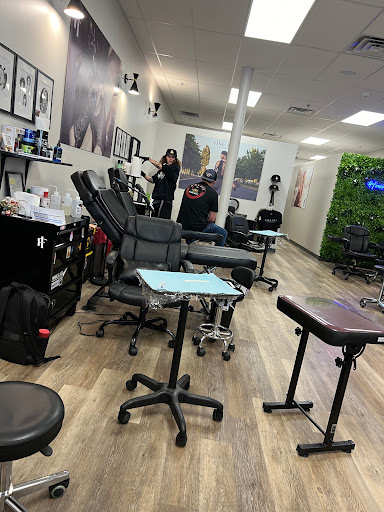 Explore floral arm sleeve tattoo ideas, creative tattoo ideas in Ocoee, available at Fine Ink Studios Tattoos