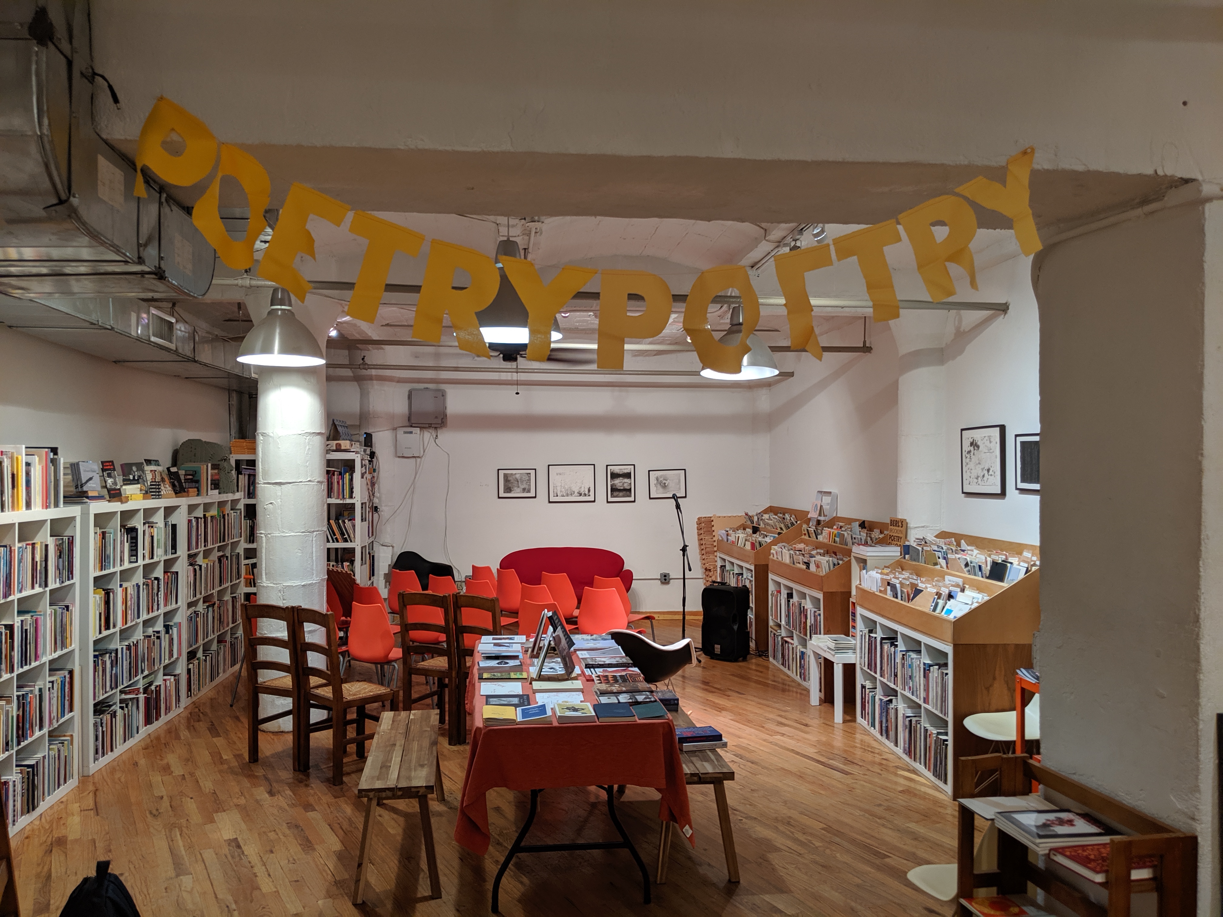 Picture of a place: Berl&#39;s Brooklyn Poetry Shop