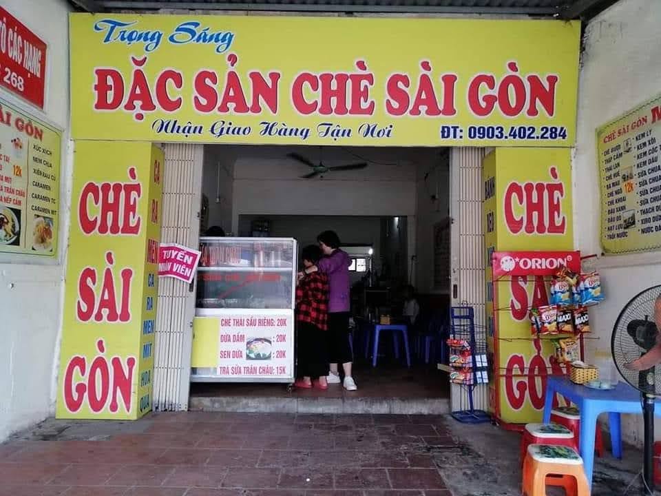 CHÈ SÀI GÒN TRỌNG SÁNG