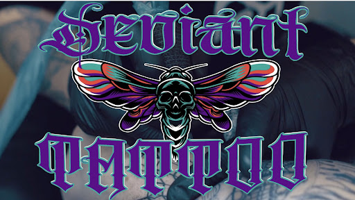 Explore mens upper back tattoo ideas, creative tattoo ideas in Excelsior Springs, available at Deviant Tattoo Studio