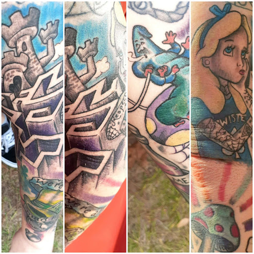 Explore thin blue line tattoo ideas, creative tattoo ideas in Homosassa, available at Citrus Tattoos