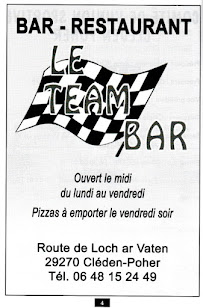 Photos du propriétaire du Restaurant Pizzeria Le Team Bar à Cléden-Poher - n°16