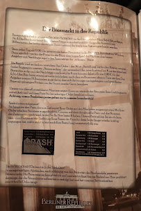 Berliner Republik à Berlin menu