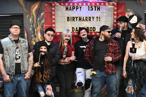 Explore family quote tattoo ideas, creative tattoo ideas in Clarksville, available at Dark Raine Tattoo