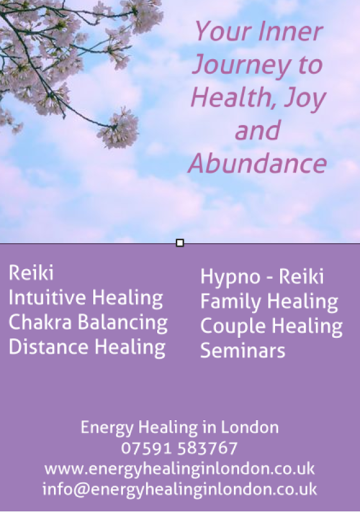 Energy Healing in London