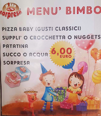 Pizzeria Ciak Che Pizza à Tor Lupara (la carte)