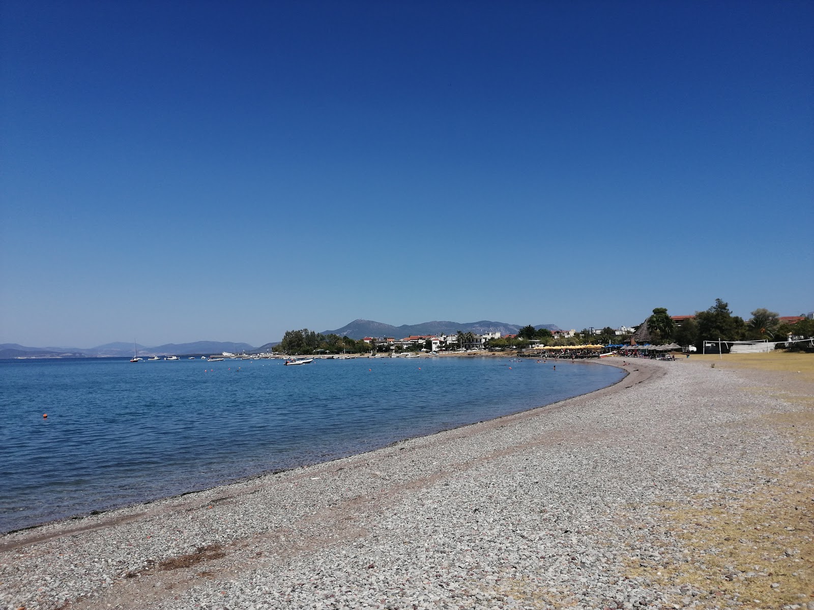 Fotografija Agios Panteleimonas podprto z obalami