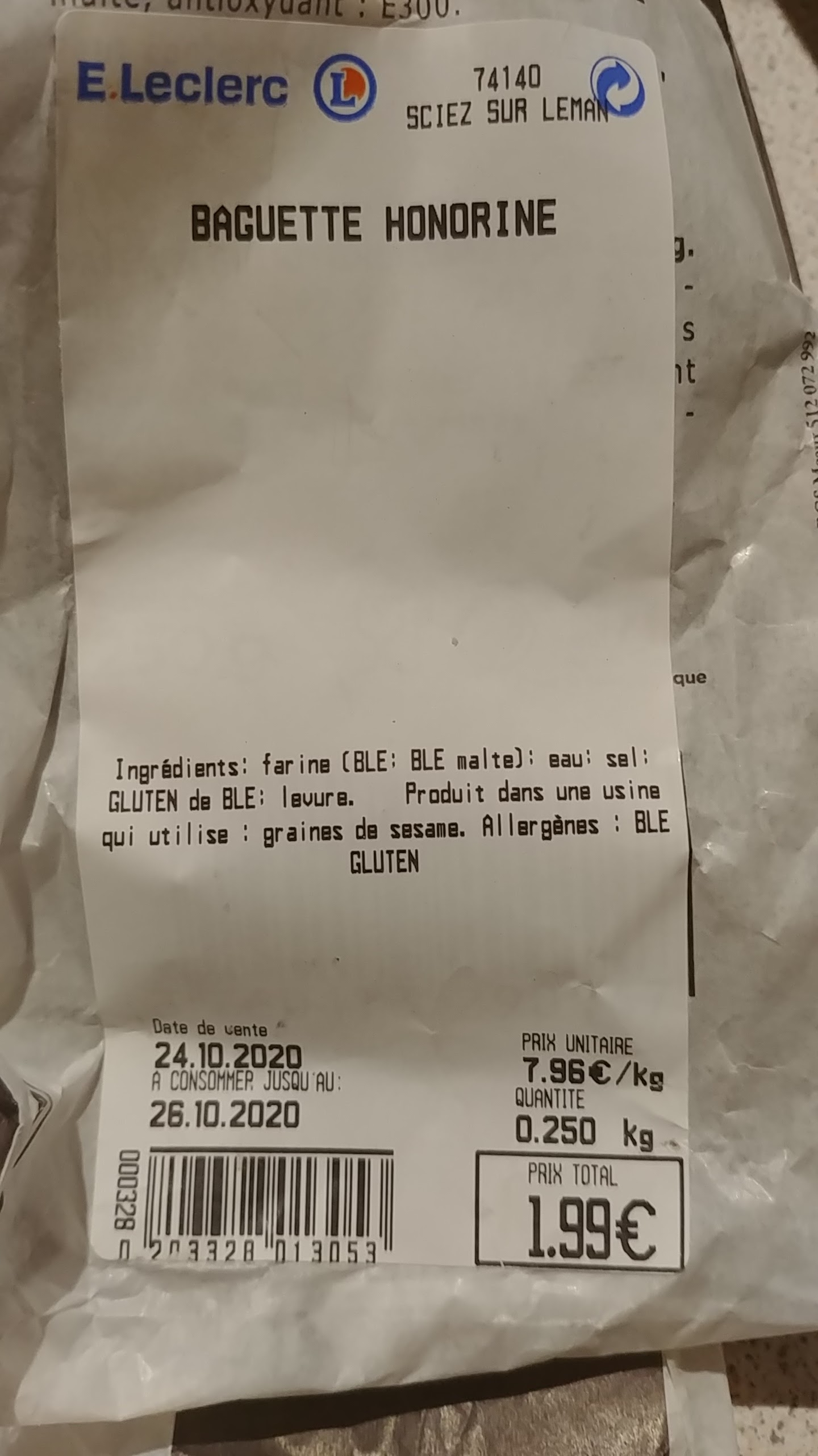 Photo n° 1 de l'avis de Bernard.a fait le 16/03/2020 à 20:38