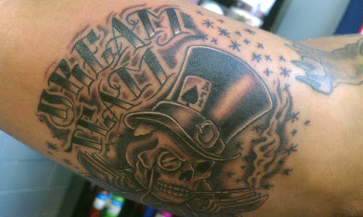 Explore bible tattoo ideas for men, creative tattoo ideas in Tucson, available at Sacred Art Tattoo Studio