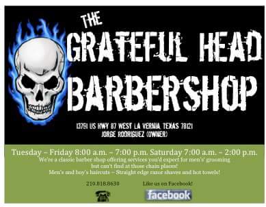 Barber Shop «Grateful Head Barber Shop», reviews and photos, 13791 U.S. 87, La Vernia, TX 78121, USA
