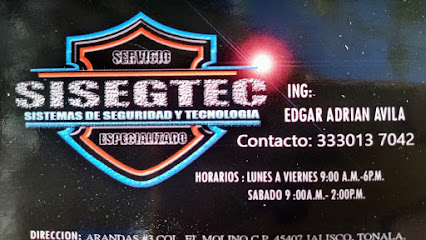 SISEGTEC Sistemas De Seguridad Y Tecnología