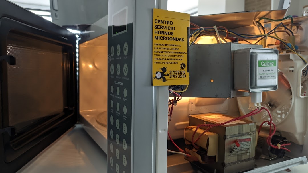 Centro de servicio hornos microondas Reparación Servicio técnico domicilio en Bogotá
