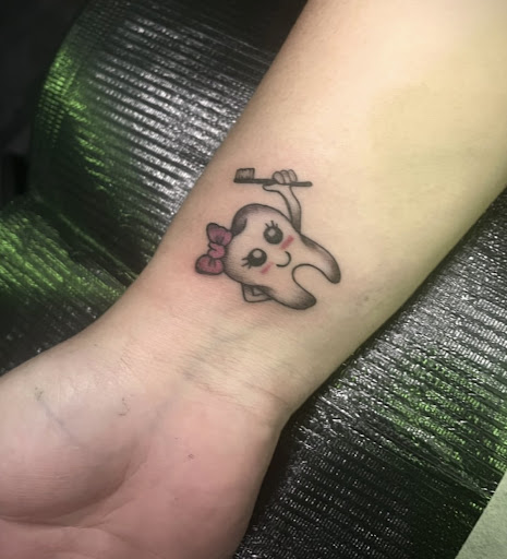 Explore forearm tattoo cover up ideas, creative tattoo ideas in Peoria, available at Modern Ink Tattoo