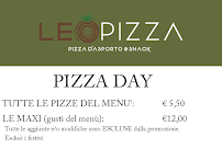 Menu / carte de Pizzeria Leo Pizza S.R.L. à Ponte di Piave
