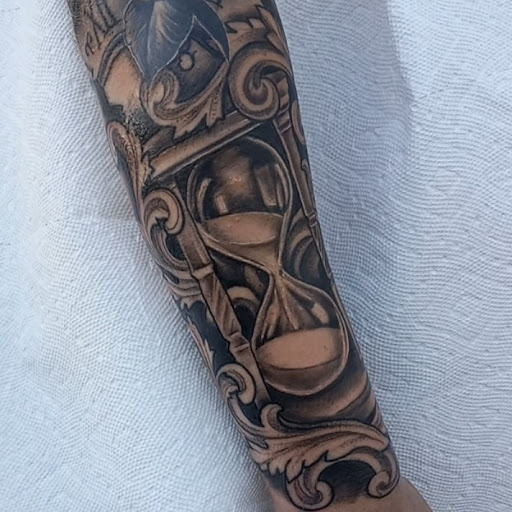Explore scorpio tattoo ideas for females, creative tattoo ideas in Auburn, available at State Street Tattoo