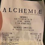 Photo n°1 de l'avis de Gerardo.e fait le 13/02/2024 à 19:22 sur le  Alchemiae Pizza & Bistrot à Novara