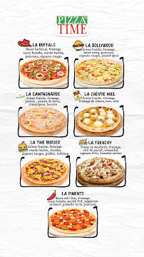 Pizza Time® Vaujours à Vaujours carte