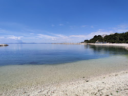 Foto van Trstenik beach - populaire plek onder ontspanningskenners