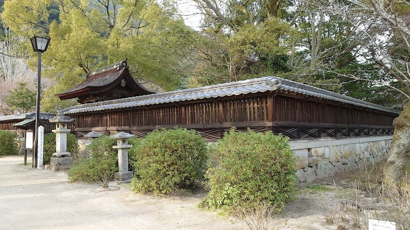 吉香神社 神門(国指定重要文化財)