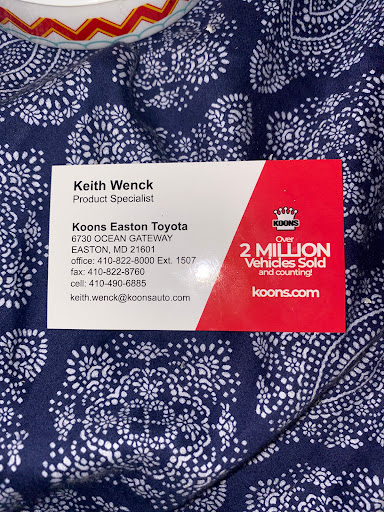 Toyota Dealer «Koons Toyota Easton», reviews and photos, 6730 Ocean Gateway, Easton, MD 21601, USA
