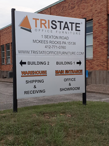 Used Office Furniture Store «Tri-State Office Furniture, Inc.», reviews and photos, 1 Sexton Rd, McKees Rocks, PA 15136, USA