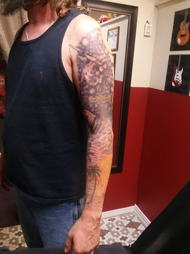 Explore cover up tattoo ideas female back, creative tattoo ideas in Clovis, available at Diamond in the Ruff