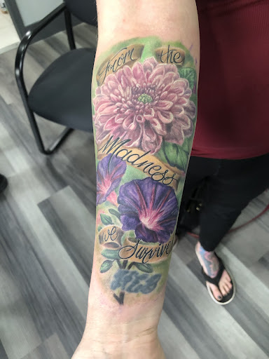 Explore lady and the tramp tattoo ideas, creative tattoo ideas in Cape Girardeau, available at Estes Tattoo Collective