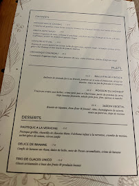 Menu / carte de Canaima Restaurant à Lyon