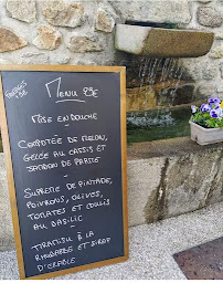 Le Relais de la Fontaine à Cros-de-Montvert menu