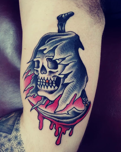 Explore traditional western tattoo ideas, creative tattoo ideas in Dallas, available at Change of Tides Tattoo