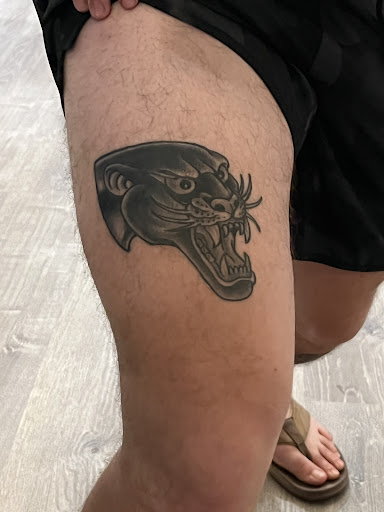 Explore pinup tattoo ideas, creative tattoo ideas in San Diego, available at Brett Semrick Tattoo