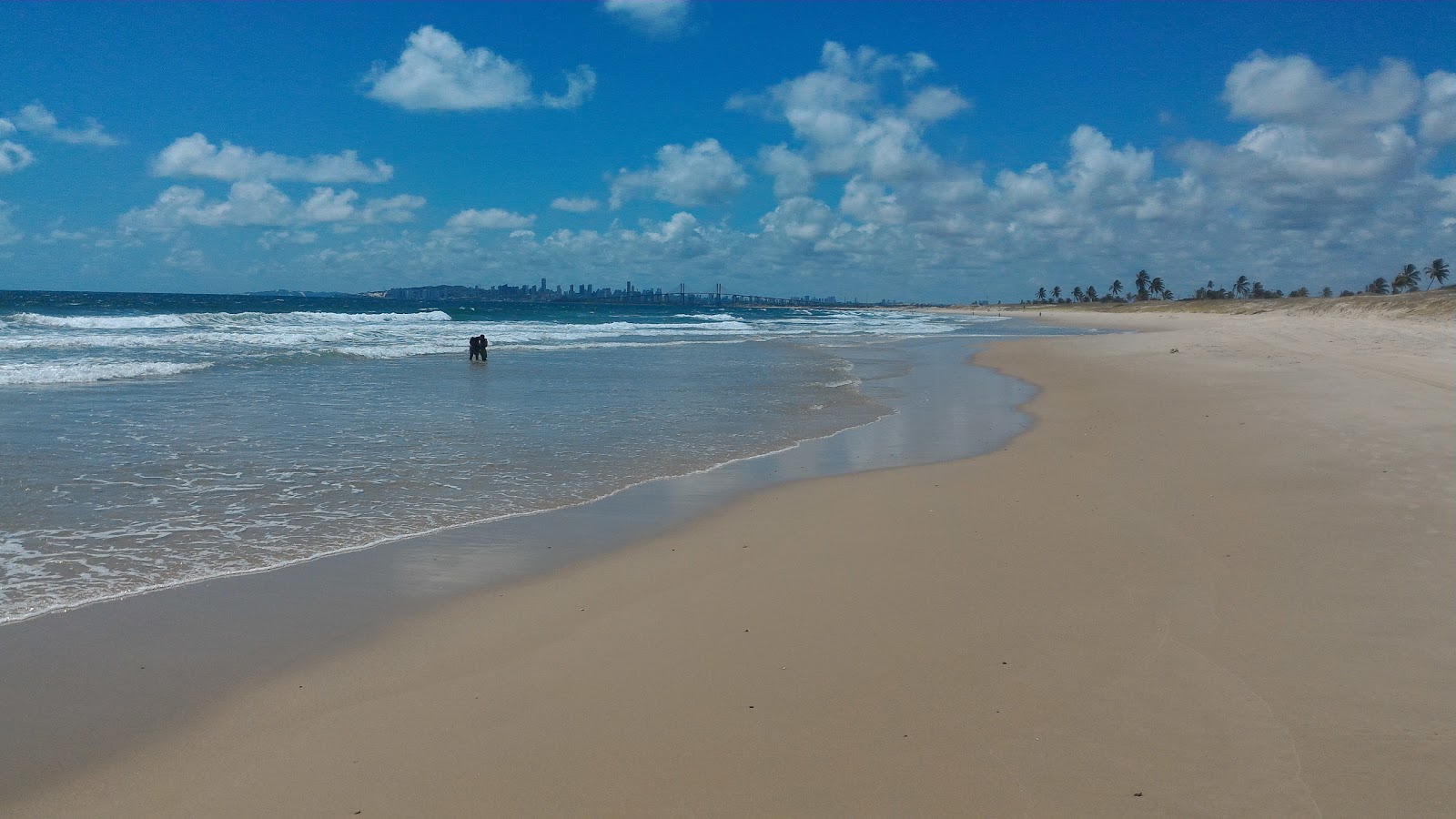 Fotografie cu Plaja Redinha Nova cu drept și lung