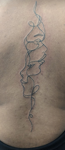 Explore deer head tattoo ideas, creative tattoo ideas in Saint Albans, available at Red Dragon Tattoo