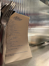 Menu / carte de Silvano Vini e Cibi Al Banco à Milan