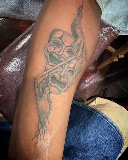 Explore nike tattoo ideas, creative tattoo ideas in Libertyville, available at Lucky Seven Tattoo